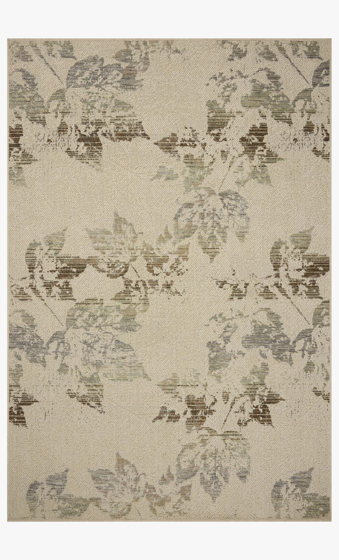 Loloi Saylor Ivory / Bark Rug White Cliff Studio Area Rugs