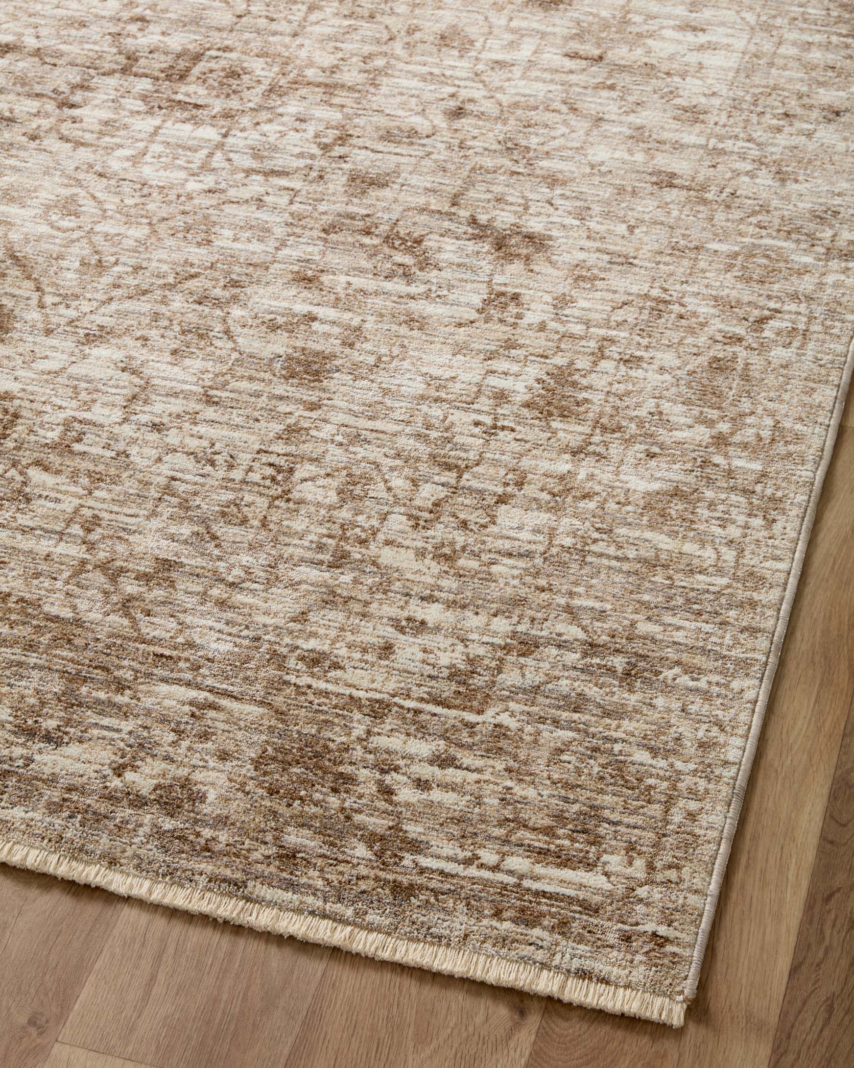 Loloi II Sorrento Bark / Natural Rug White Cliff Studio Area Rugs