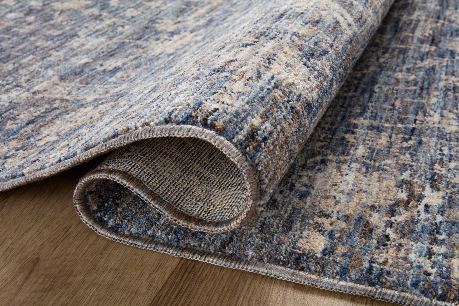 Loloi II Sorrento Midnight / Natural Rug White Cliff Studio Area Rugs