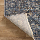 Loloi II Sorrento Midnight / Natural Rug White Cliff Studio Area Rugs