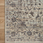 Loloi II Sorrento Mist / Charcoal Rug White Cliff Studio Area Rugs