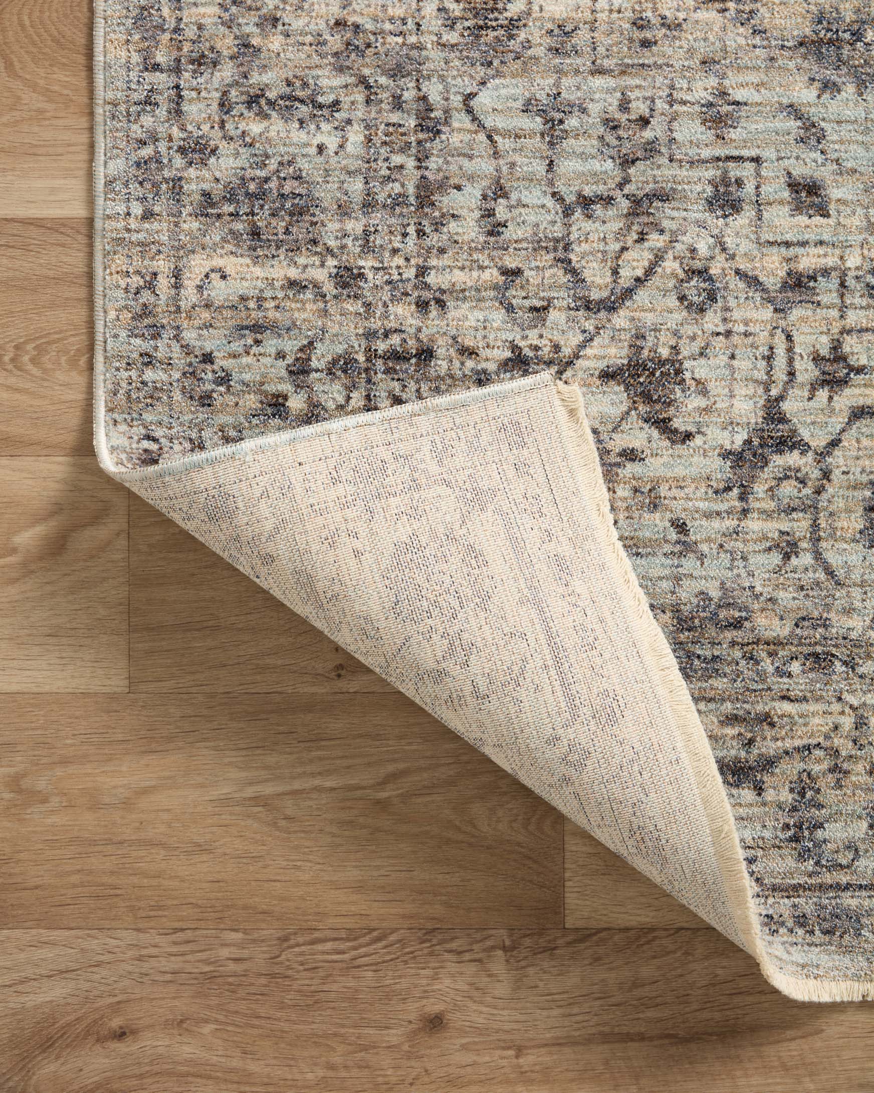 Loloi II Sorrento Mist / Charcoal Rug White Cliff Studio Area Rugs