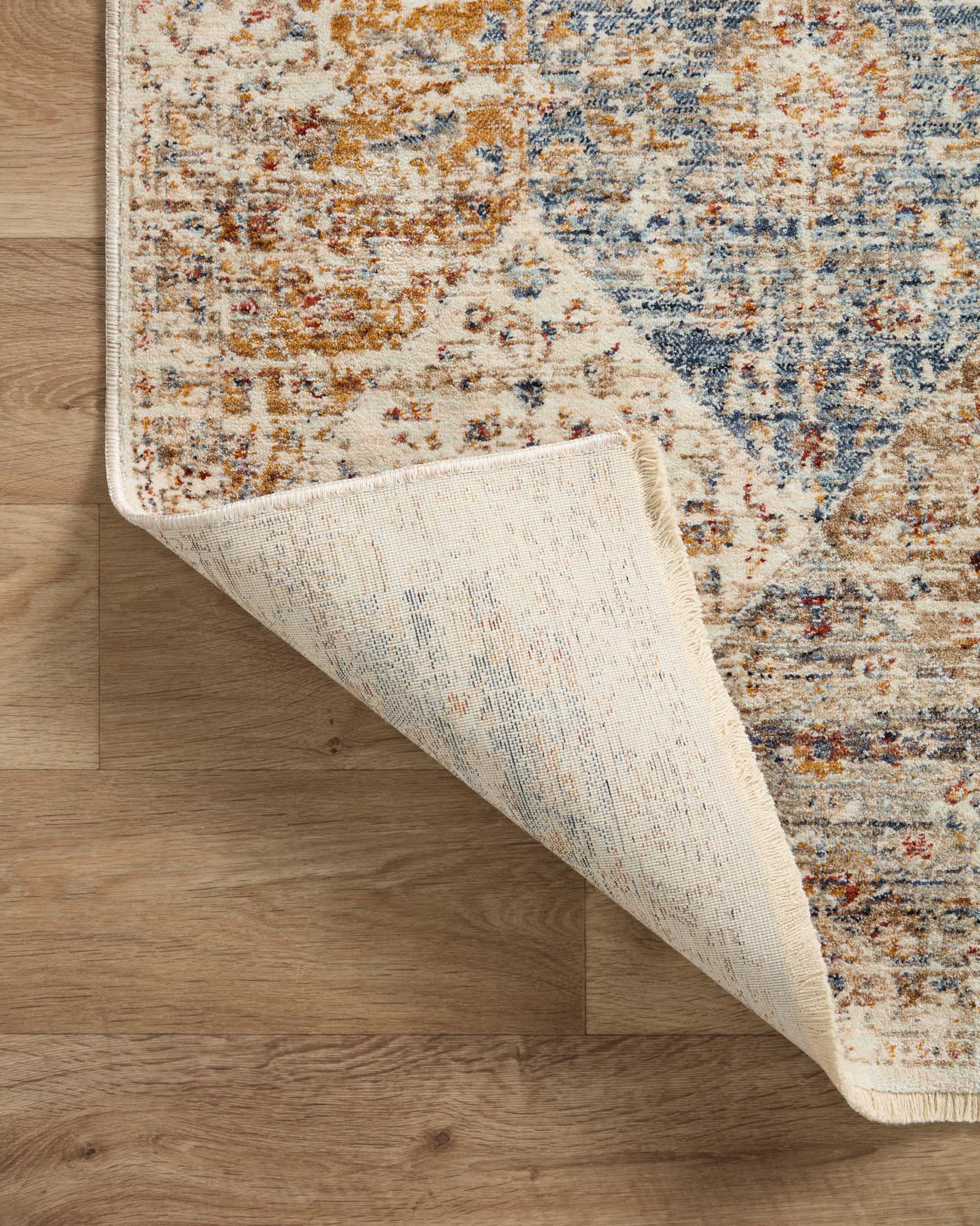 Loloi II Sorrento Ivory / Multi Rug White Cliff Studio Area Rugs