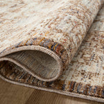 Loloi II Sorrento Mocha / Multi Rug White Cliff Studio Area Rugs