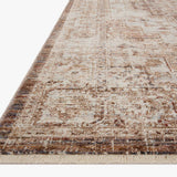 Loloi II Sorrento Mocha / Multi Rug White Cliff Studio Area Rugs