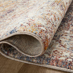 Loloi II Sorrento Natural / Multi Rug White Cliff Studio Area Rugs
