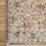 Loloi II Sorrento Natural / Multi Rug White Cliff Studio Area Rugs