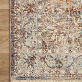 Loloi II Sorrento Natural / Multi Rug White Cliff Studio Area Rugs