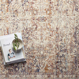Loloi II Sorrento Natural / Multi Rug White Cliff Studio Area Rugs