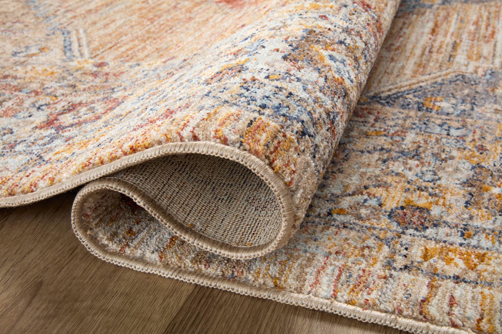 Loloi II Sorrento Multi / Sunset Rug White Cliff Studio Area Rugs
