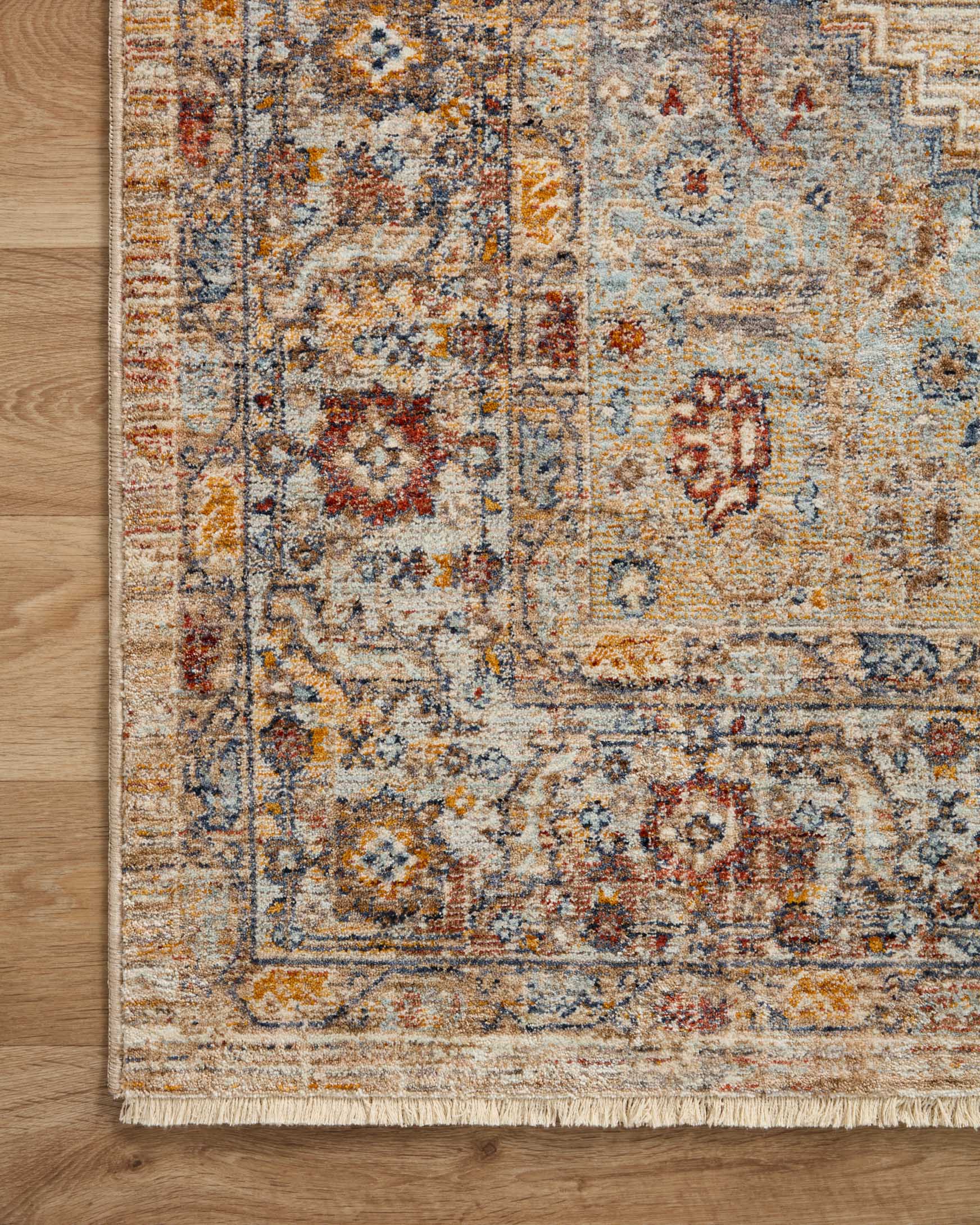 Loloi II Sorrento Multi / Sunset Rug White Cliff Studio Area Rugs