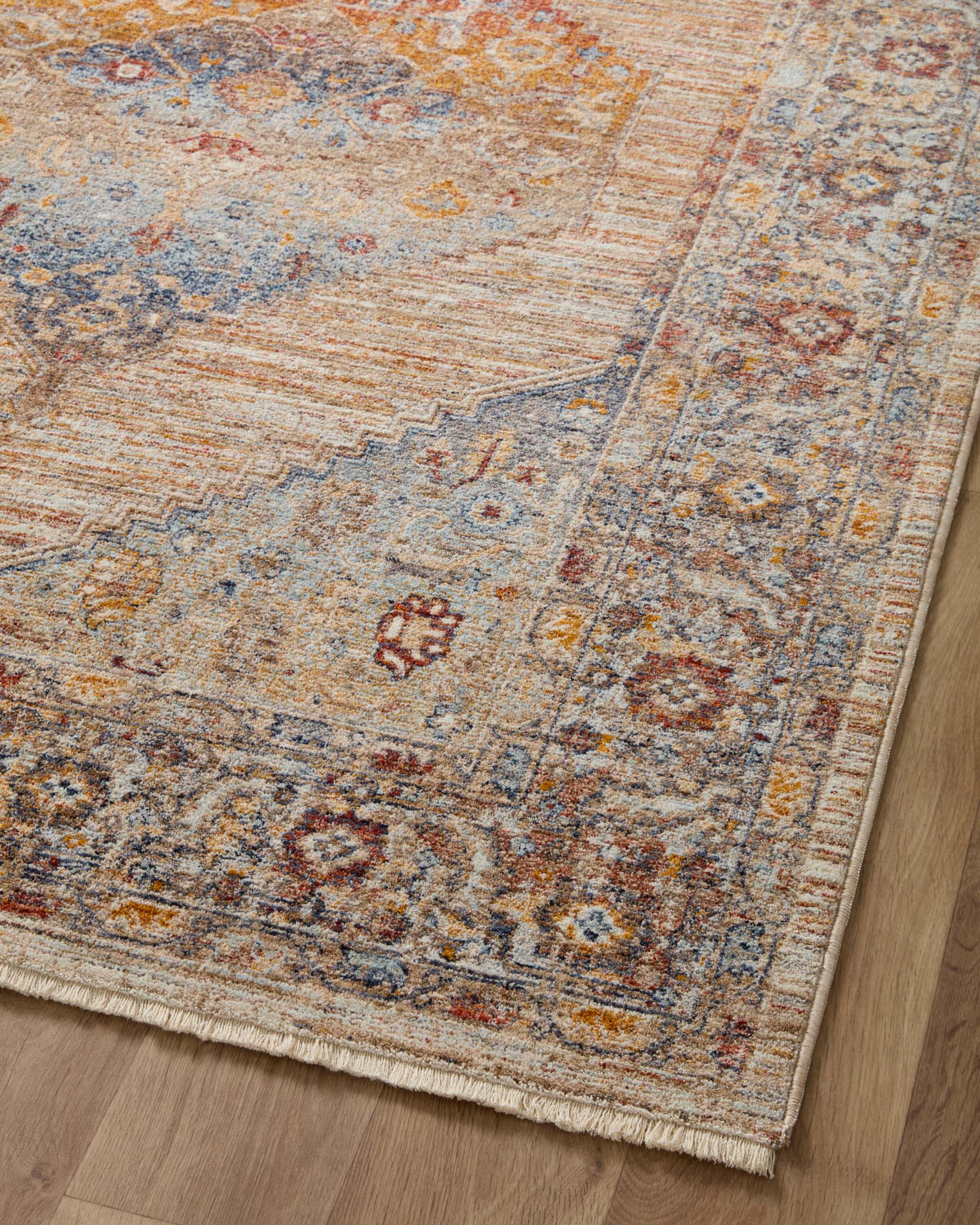 Loloi II Sorrento Multi / Sunset Rug White Cliff Studio Area Rugs