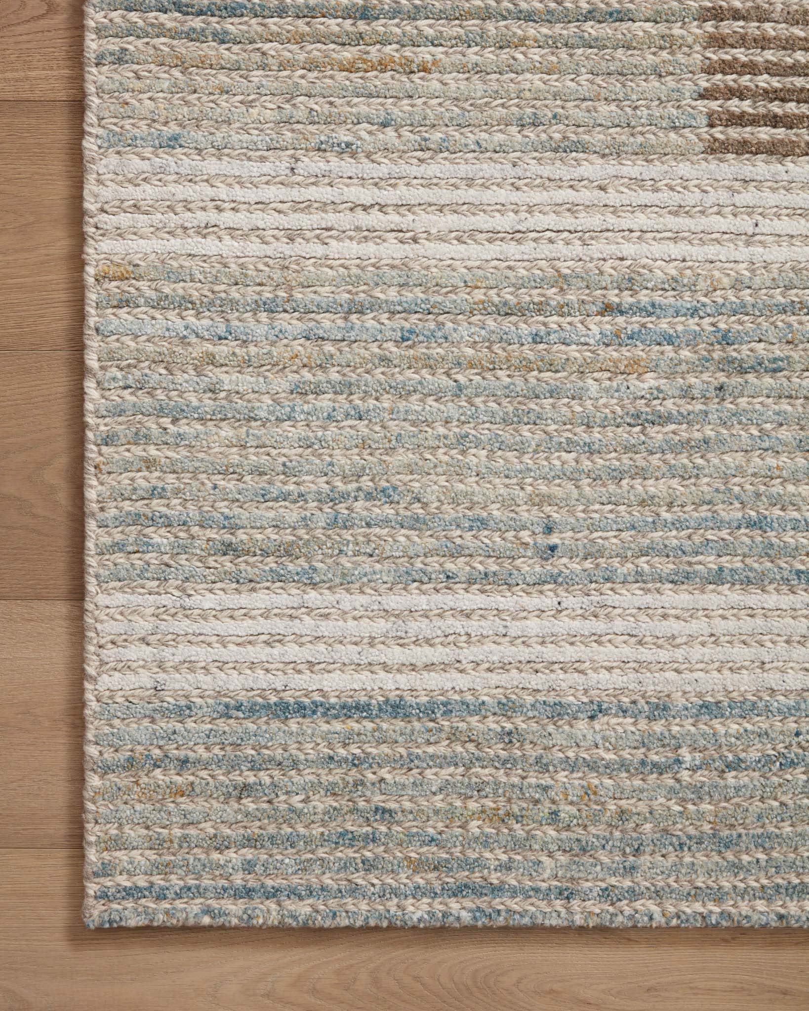 Loloi Stiles Tobacco / Lagoon Rug White Cliff Studio Area Rugs