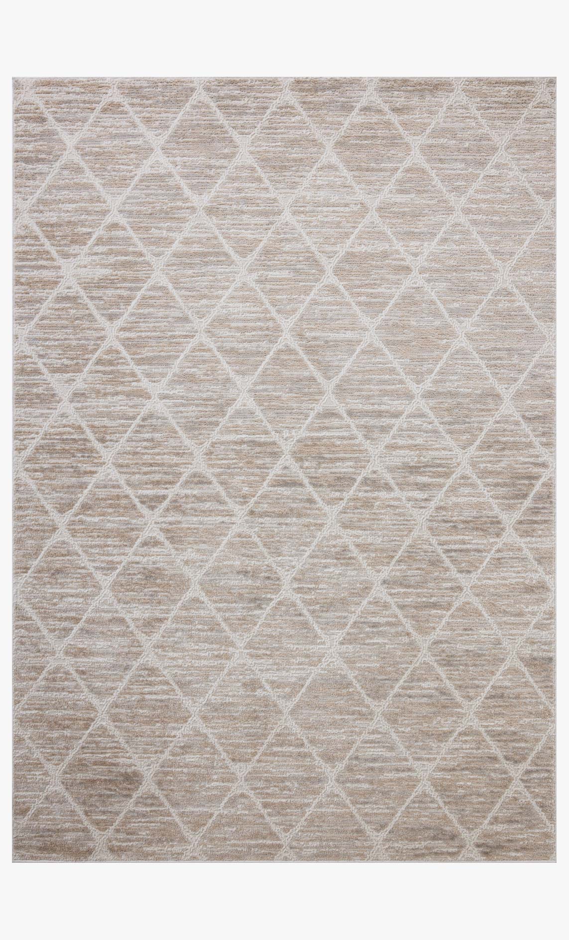 Loloi II Townes Pebble / Beige Rug White Cliff Studio Area Rugs