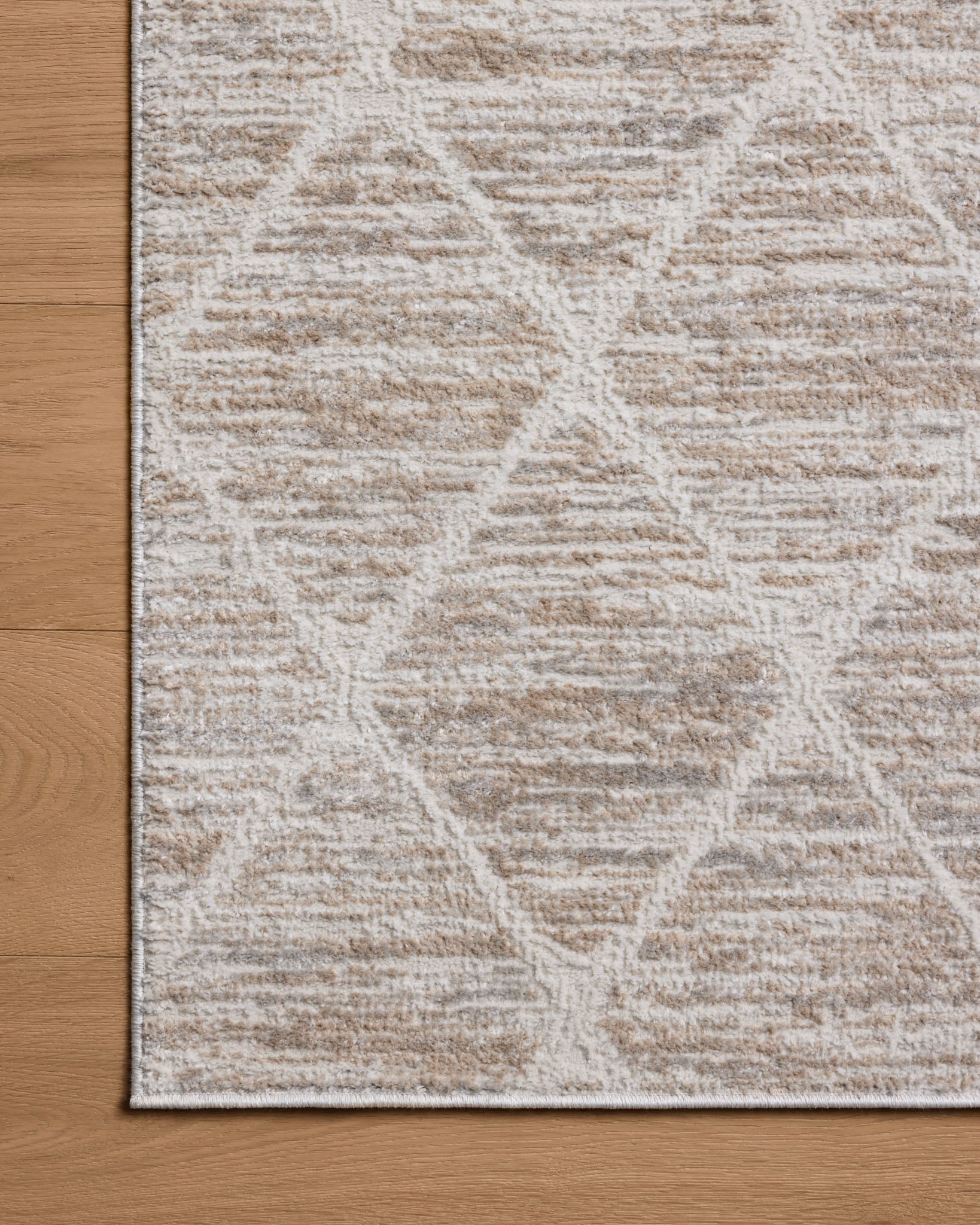 Loloi II Townes Pebble / Beige Rug White Cliff Studio Area Rugs