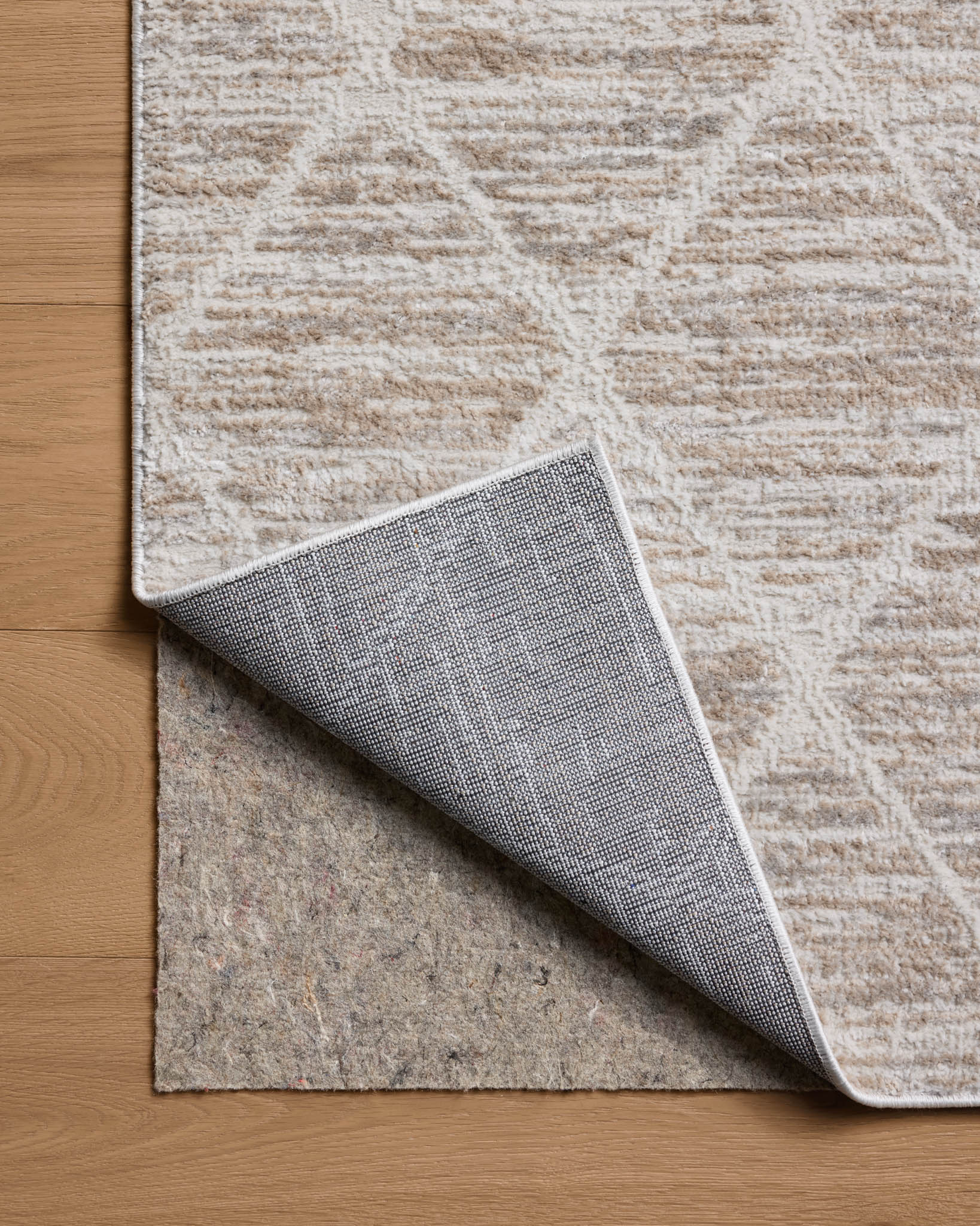Loloi II Townes Pebble / Beige Rug White Cliff Studio Area Rugs