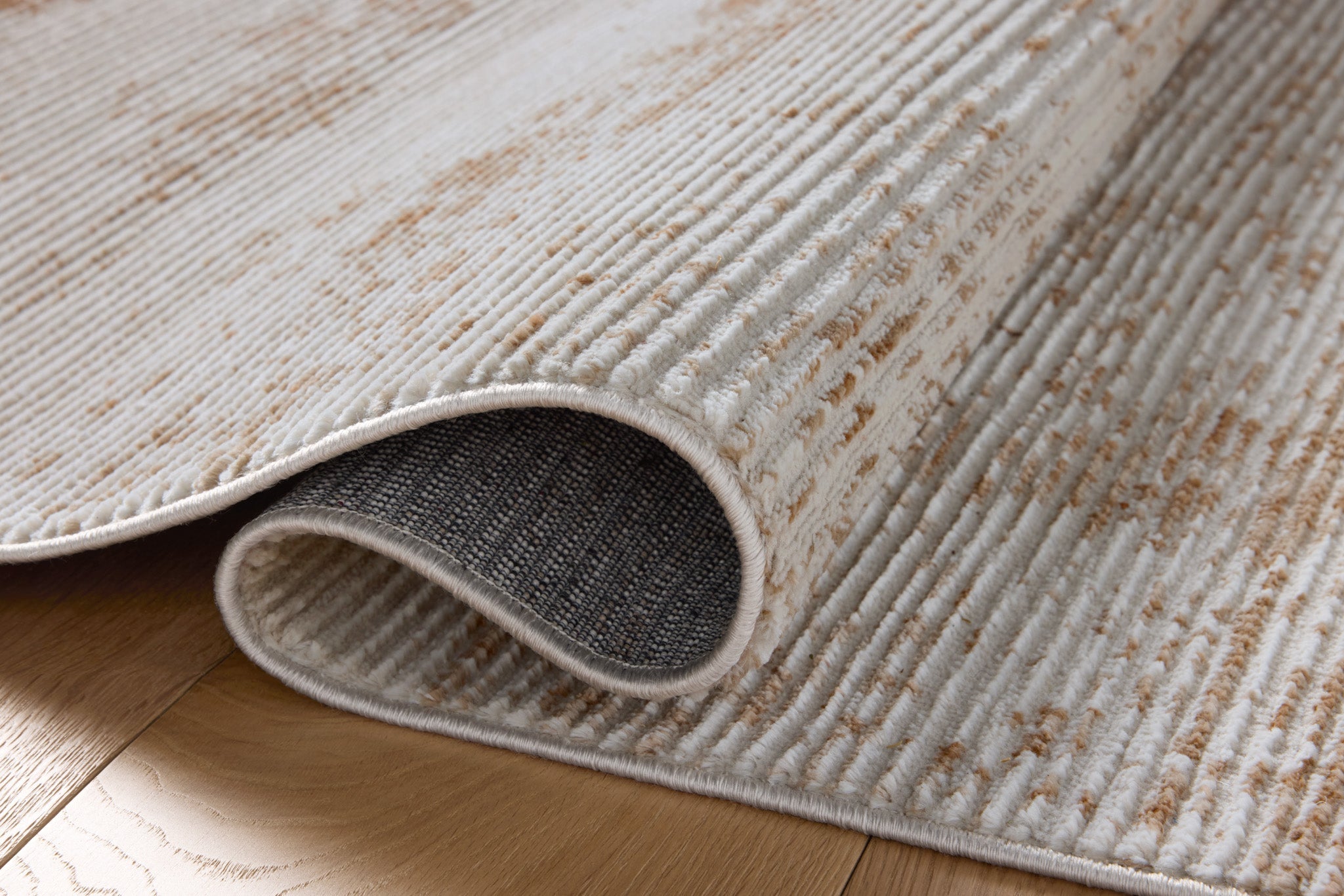 Loloi II Townes Sand / Beige Rug White Cliff Studio Area Rugs
