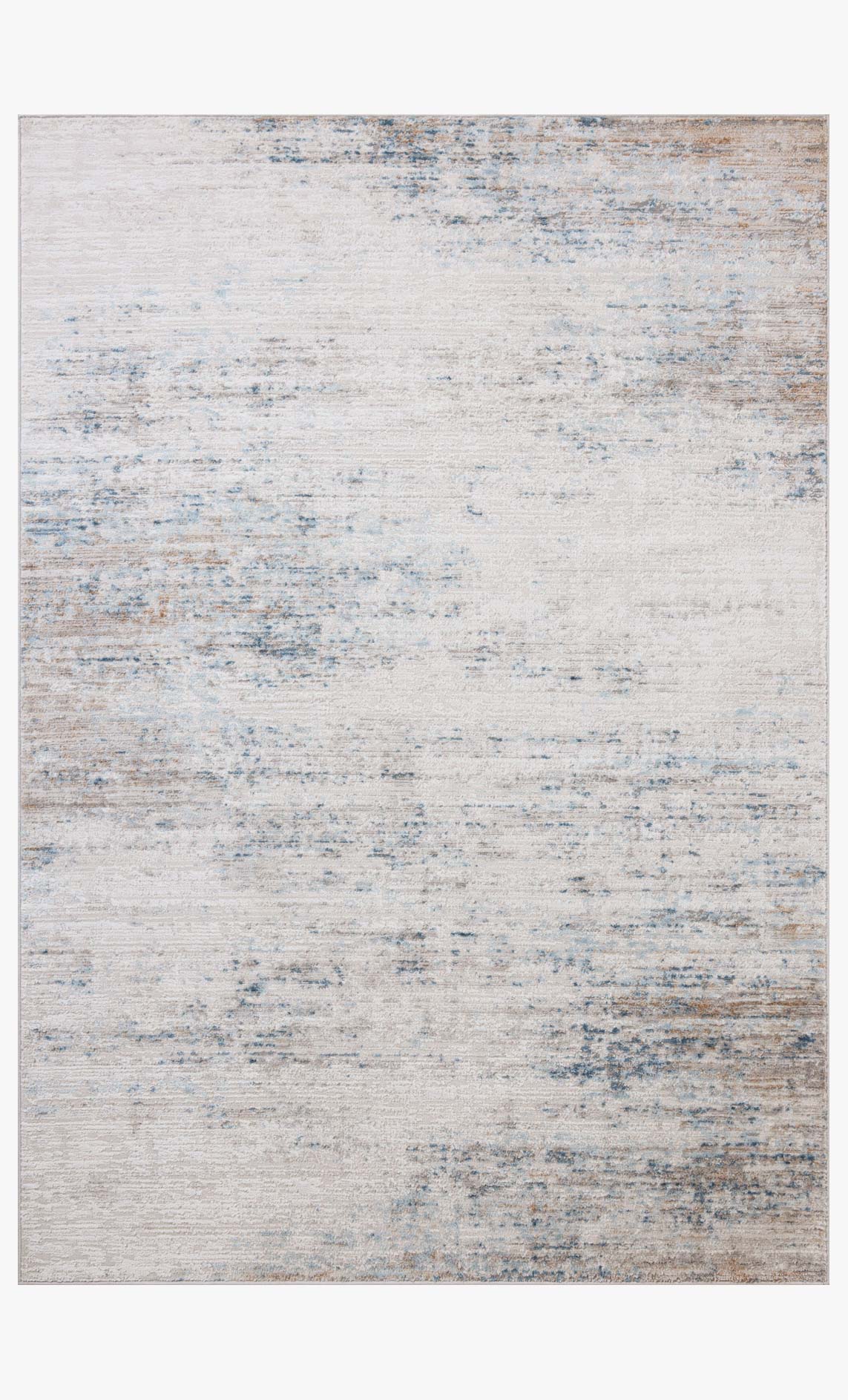 Loloi II Townes Ivory / Sky Rug White Cliff Studio Area Rugs