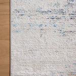 Loloi II Townes Ivory / Sky Rug White Cliff Studio Area Rugs