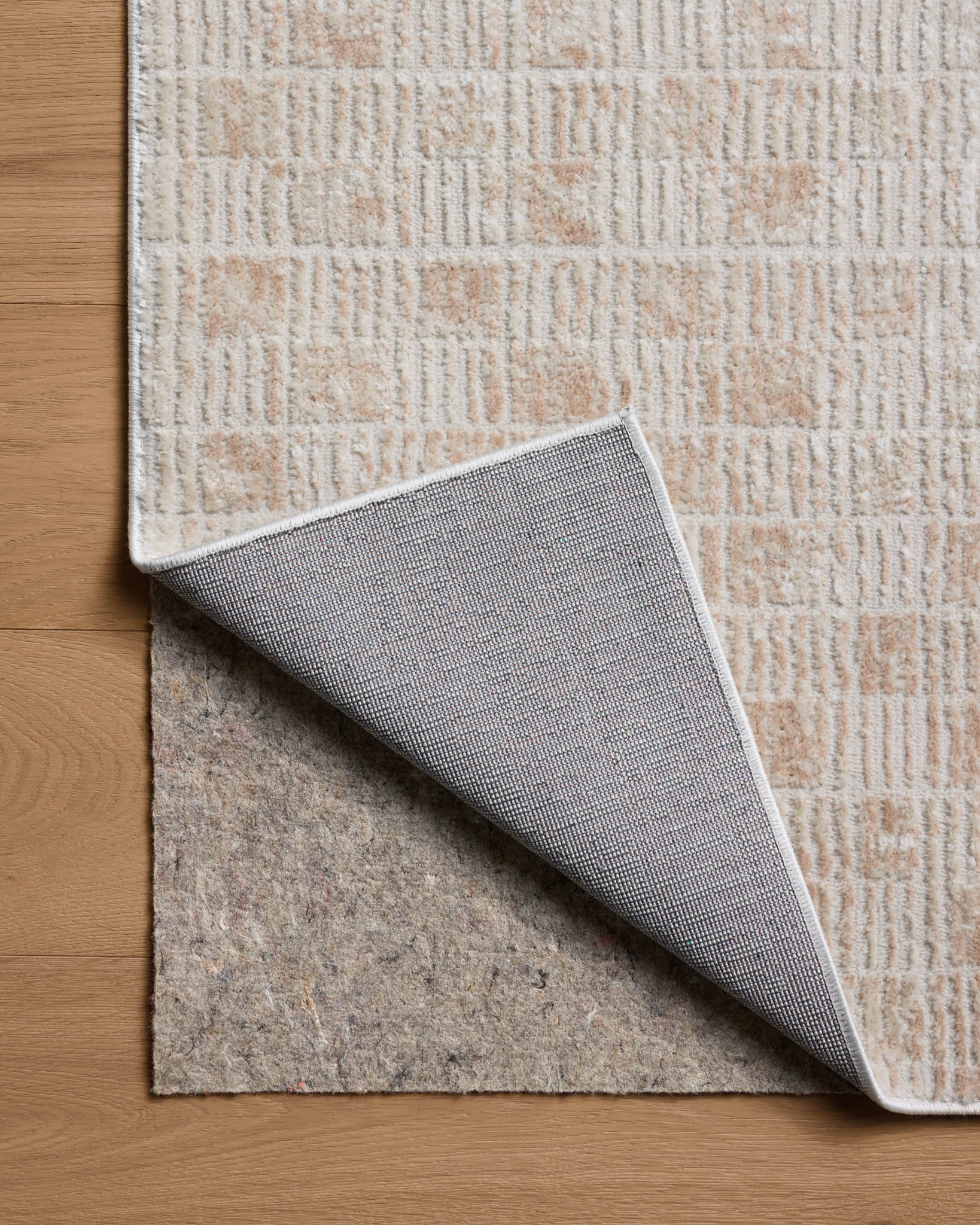 Loloi II Townes Beige / Clay Rug White Cliff Studio Area Rugs