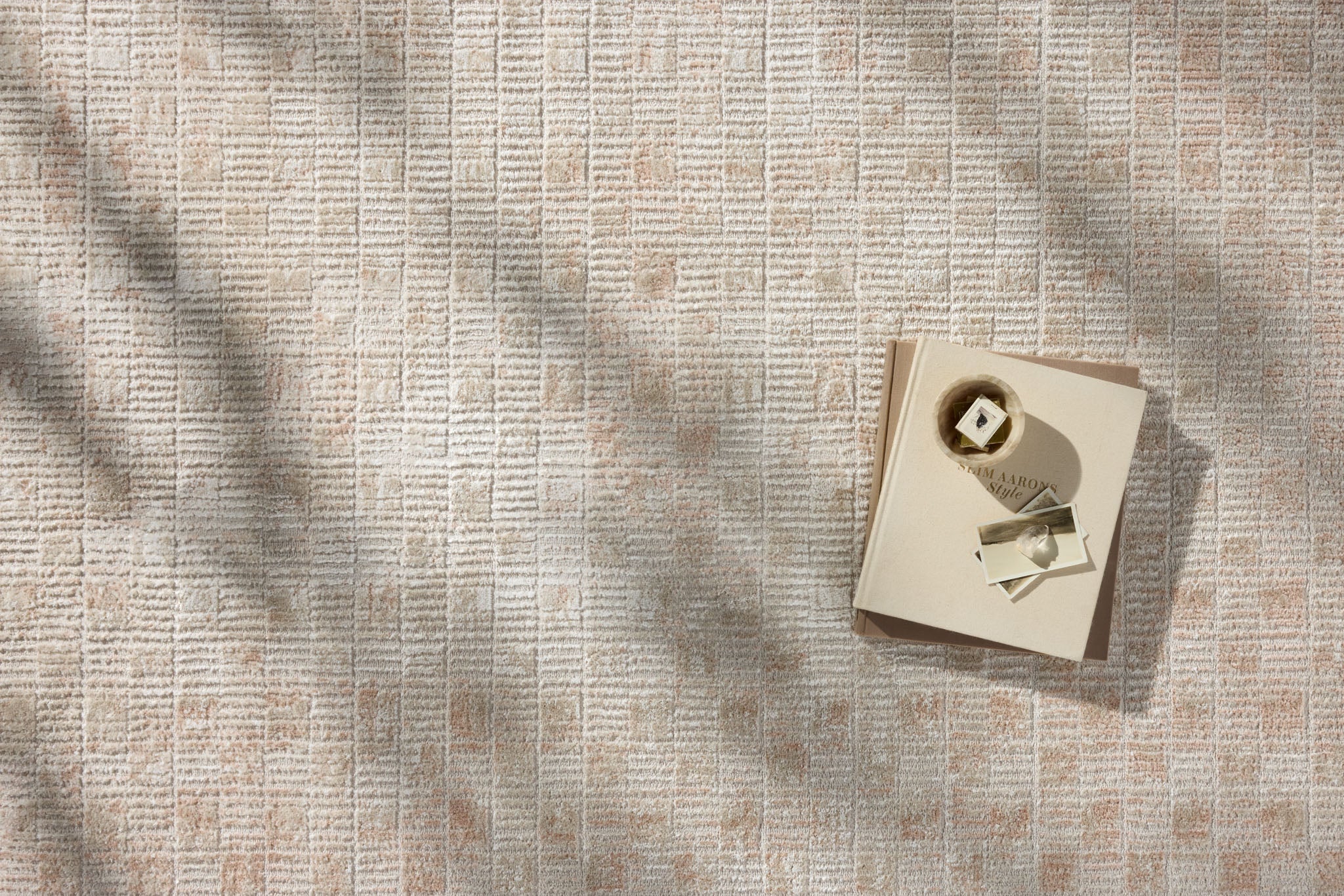 Loloi II Townes Beige / Clay Rug White Cliff Studio Area Rugs