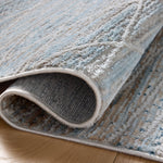 Loloi II Townes Natural / Sky Rug White Cliff Studio Area Rugs