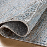 Loloi II Townes Natural / Sky Rug White Cliff Studio Area Rugs