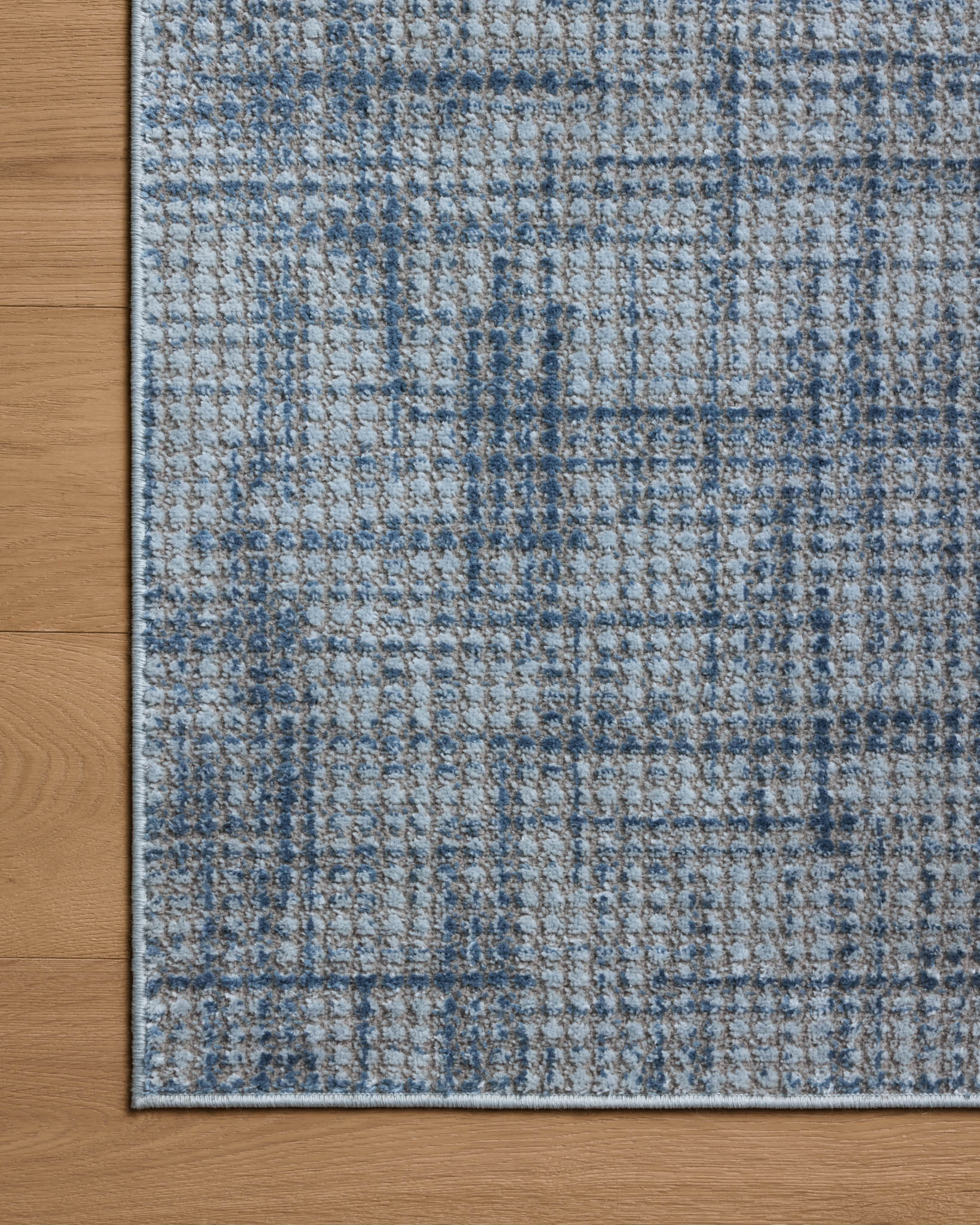 Loloi II Townes Grey / Denim Rug White Cliff Studio Area Rugs