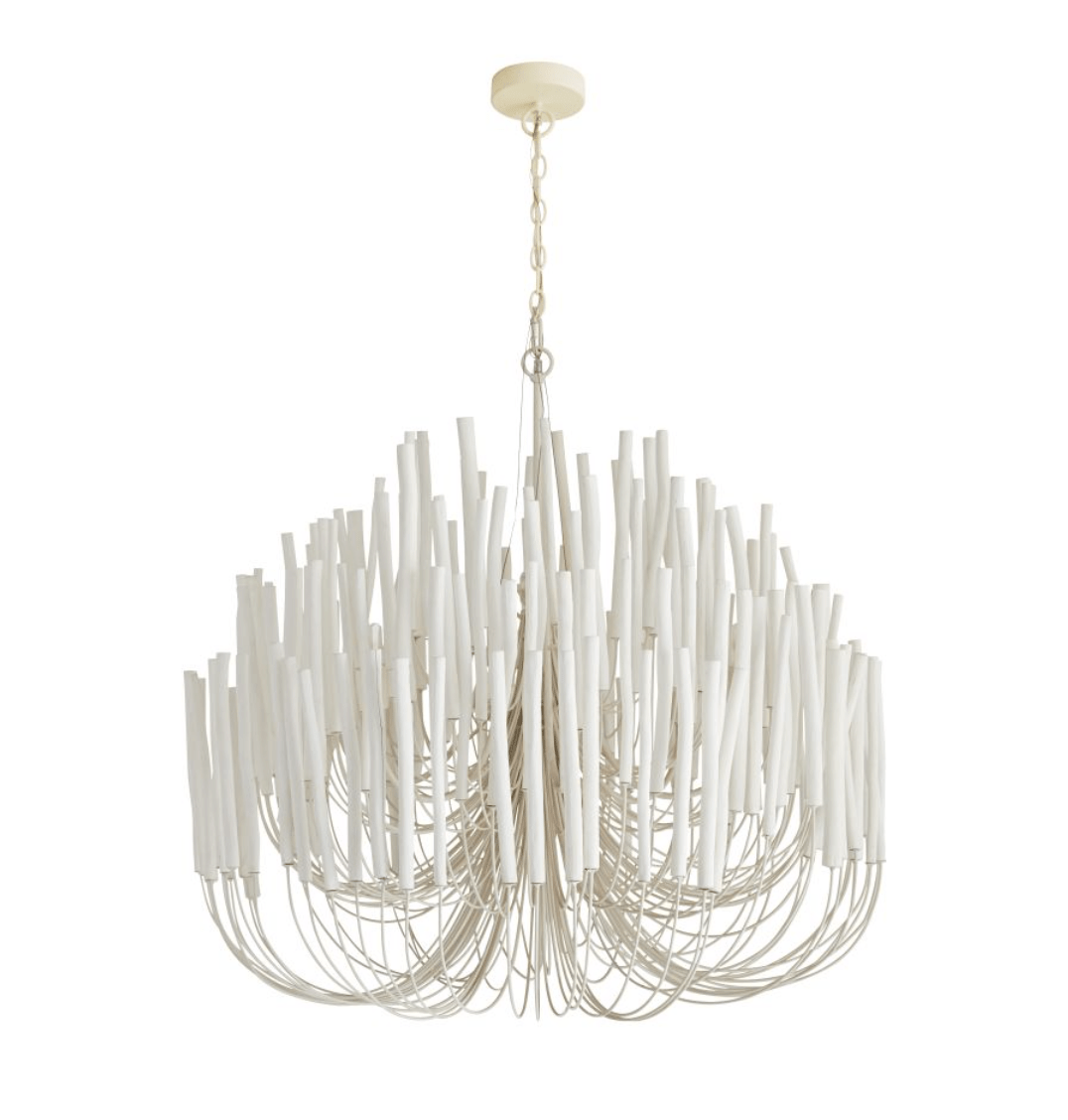 Tilda Multi - Tiered White Chandelier, Large