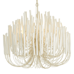 Tilda Multi - Tiered White Chandelier, Large