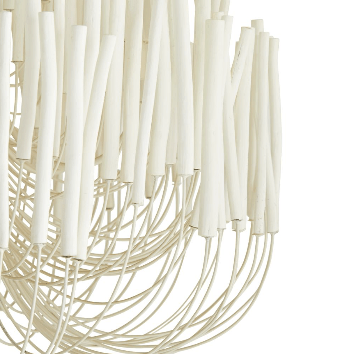 Tilda Multi - Tiered White Chandelier, Large