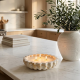 Fluted Candle Bowl