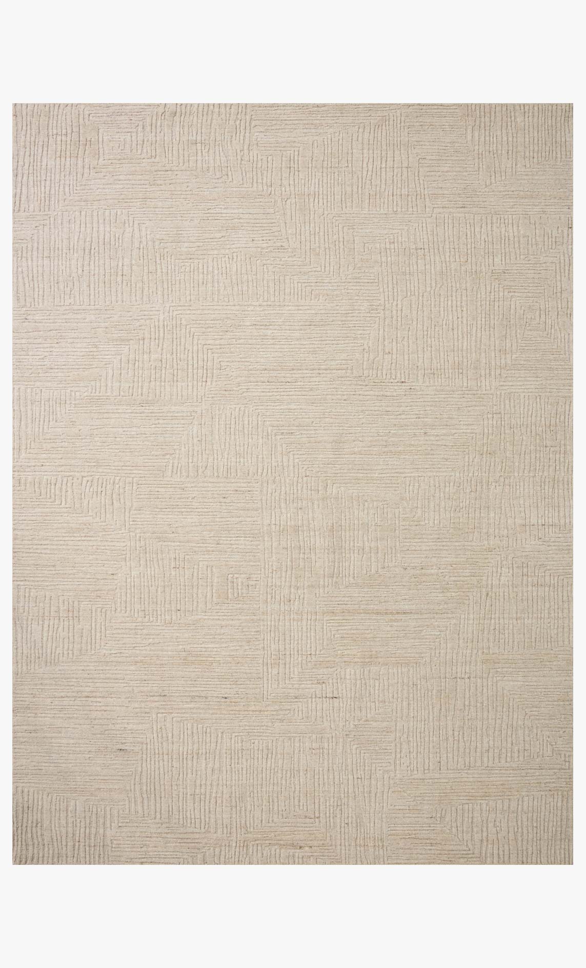 Loloi Woods Bone Rug White Cliff Studio Area Rugs
