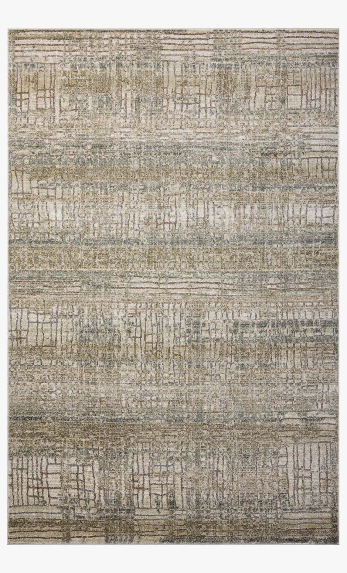 Loloi Wyatt Lagoon / Natural Rug White Cliff Studio Area Rugs