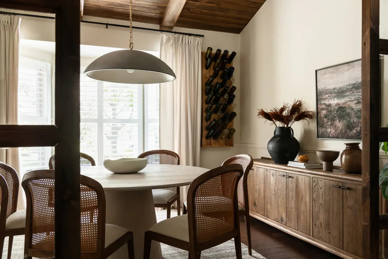 White Cliff Studio dining room design