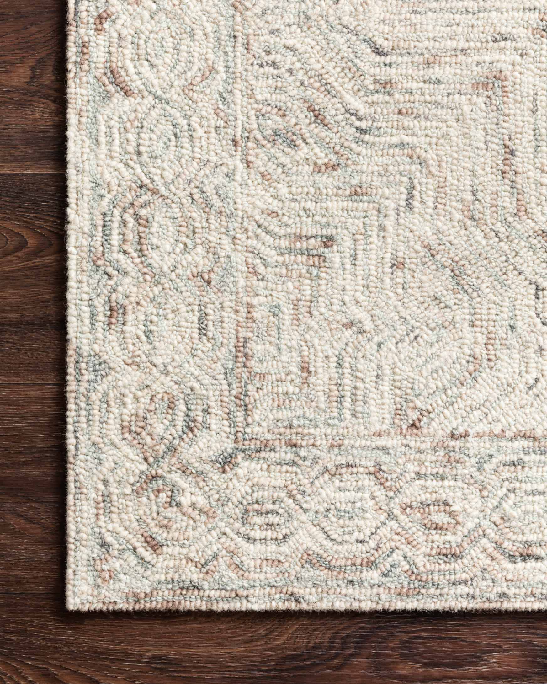 Loloi II Ziva Neutral Rug White Cliff Studio Area Rugs