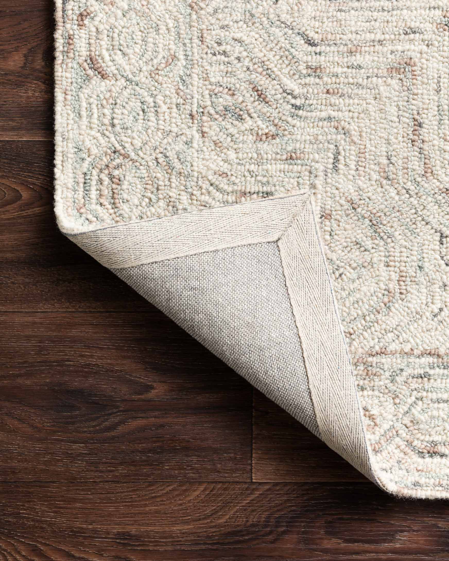 Loloi II Ziva Neutral Rug White Cliff Studio Area Rugs