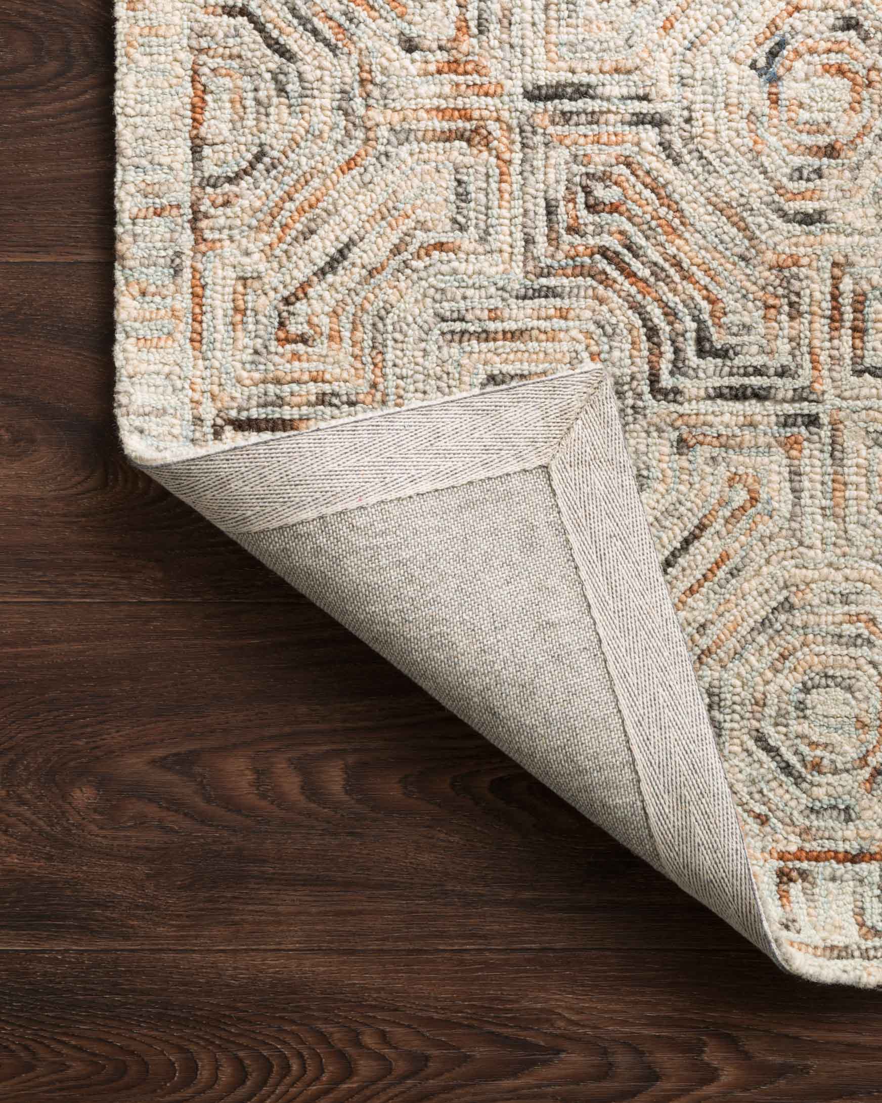 Loloi II Ziva Multi Rug White Cliff Studio Area Rugs