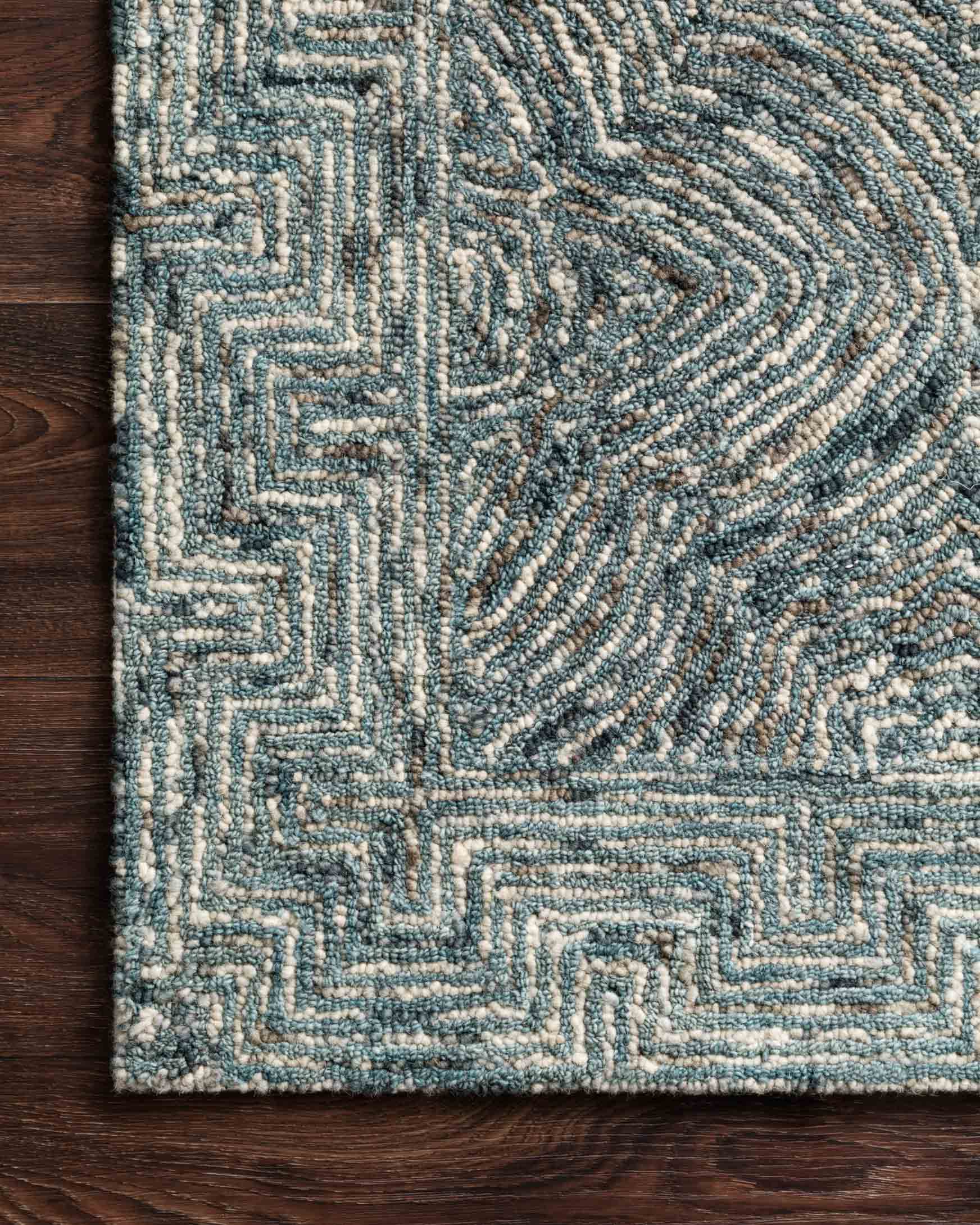 Loloi II Ziva Denim Rug White Cliff Studio Area Rugs