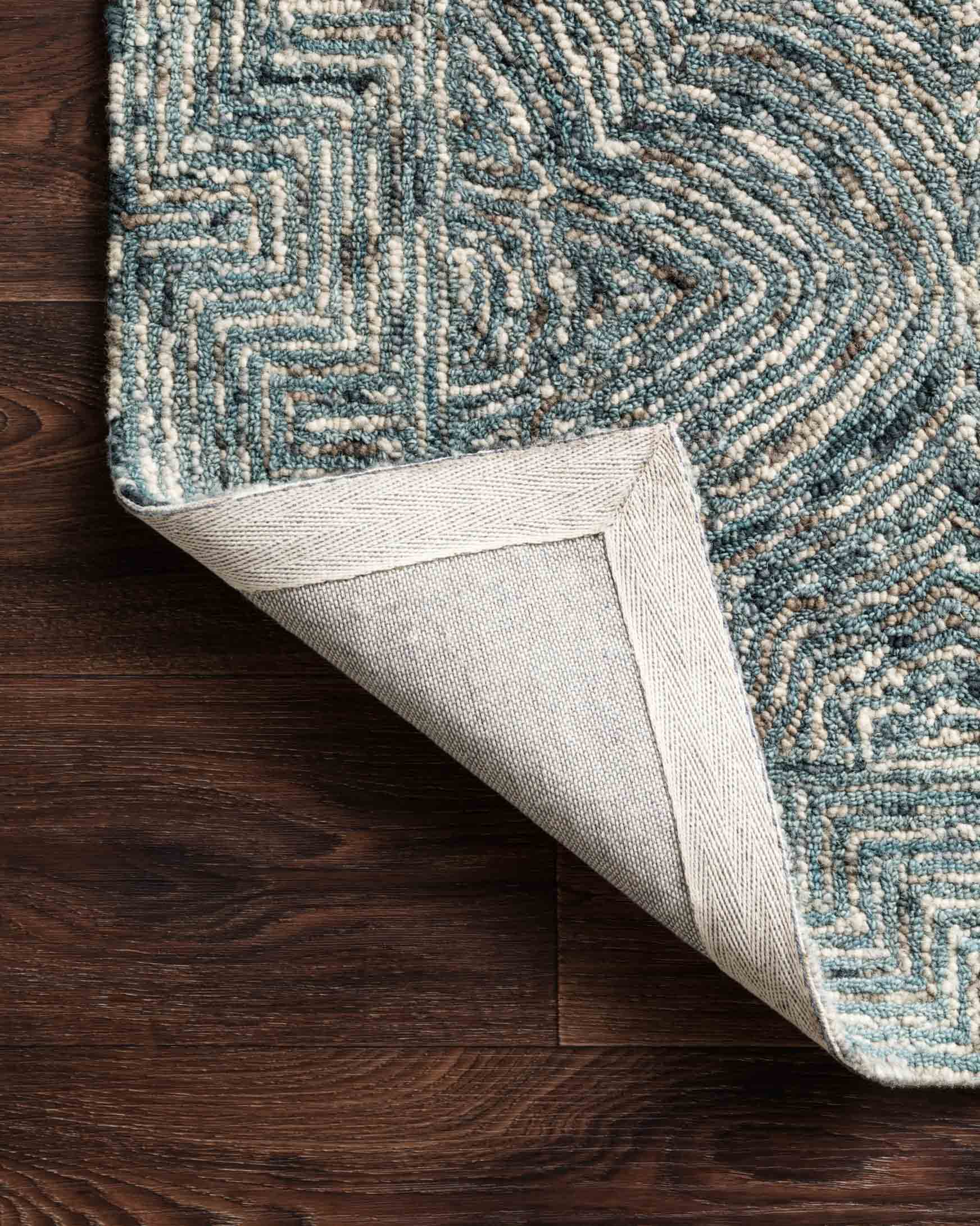 Loloi II Ziva Denim Rug White Cliff Studio Area Rugs