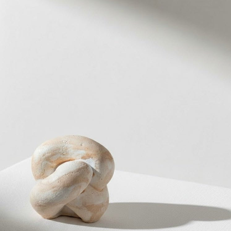 Abstract Stone Decor White Cliff Studio Decorative Objects