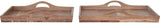 Acacia Wood Trays w Handles White Cliff Studio Serving Boards