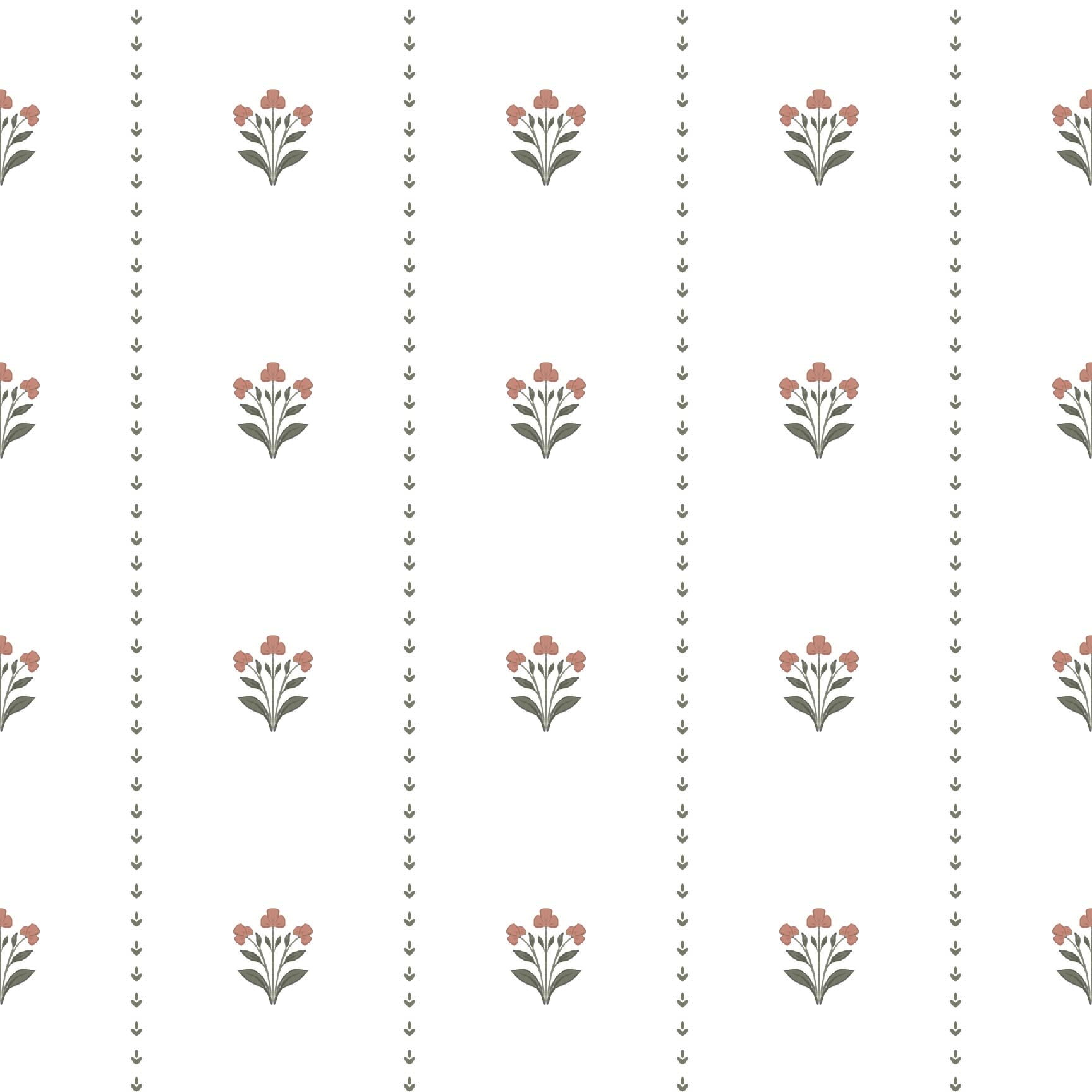 Adell Wallpaper by Megan Lindsey Illustration