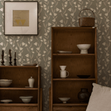 Agatha Wallpaper by Gabriela Dachin White Cliff Studio Florals and Botanicals