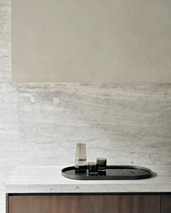 Aged tray - mirror - Bronze - oblong - M White Cliff Studio Trays