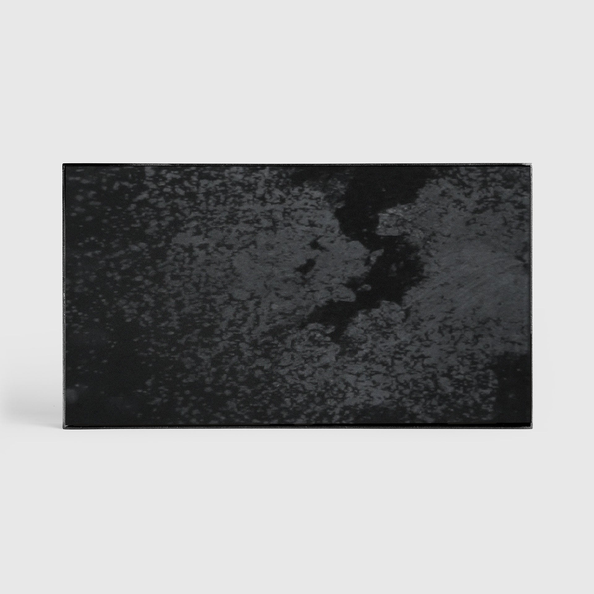 Aged valet tray - mirror - Charcoal - rectangular - M White Cliff Studio Trays