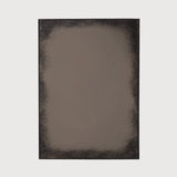 Aged wall mirror - Bronze - black metal frame - heavy aged - rectangular White Cliff Studio Wall Mirror