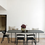 Aged wall mirror - Bronze - black metal frame - heavy aged - rectangular White Cliff Studio Wall Mirror