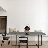 Aged wall mirror - Bronze - black metal frame - heavy aged - rectangular White Cliff Studio Wall Mirror