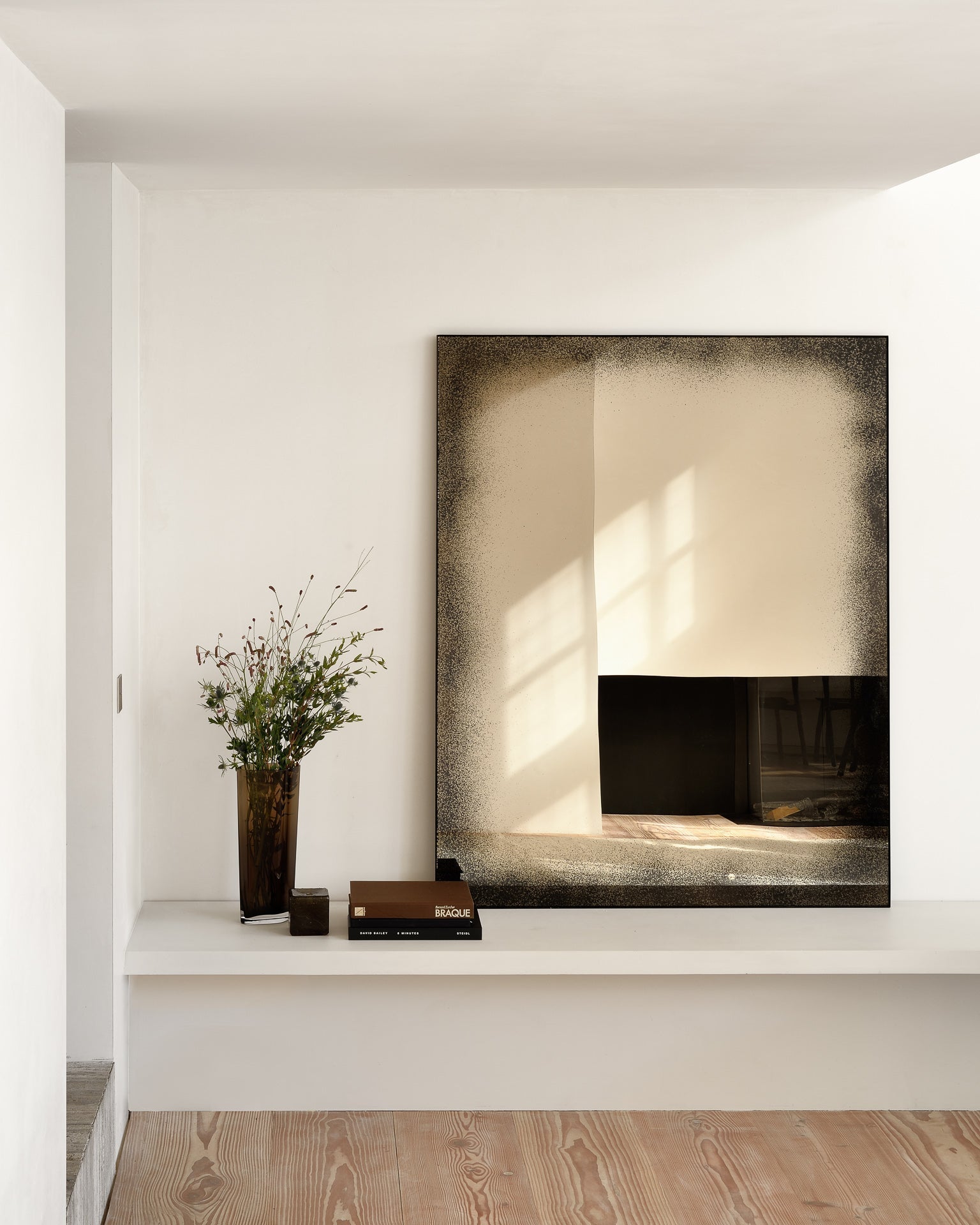 Aged Wall Mirror White Cliff Studio Wall Mirrors